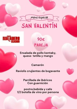 Menú San Valentin - Imagen 1