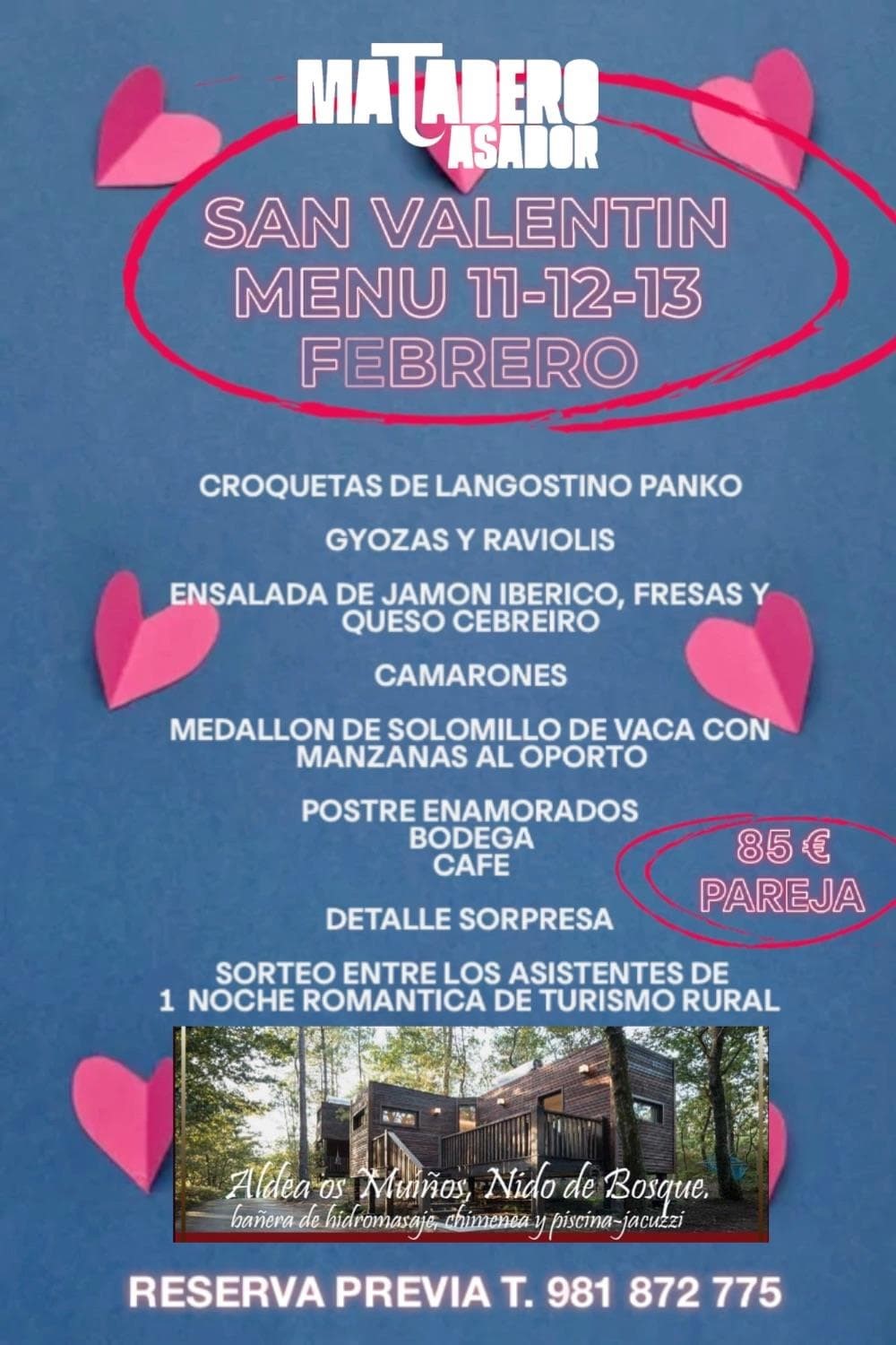 MENU SAN VALENTIN - Imagen 2