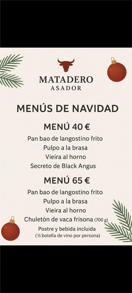 Menus Navidad - Imagen 1