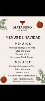 Menus Navidad - Imagen 1