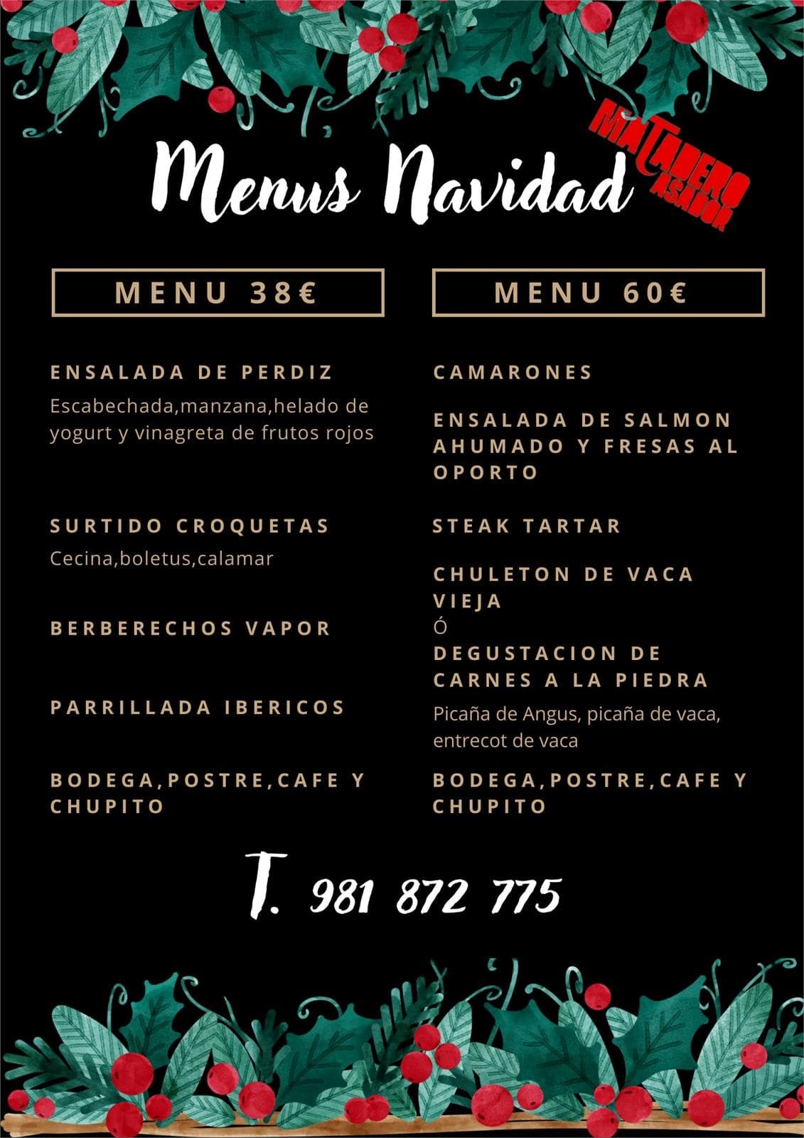 MENUS NAVIDAD - Imagen 1