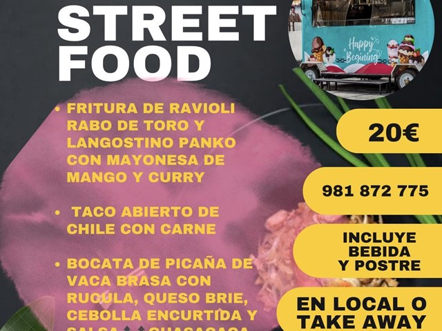 MOCHE STREET FOOD ( VIERNES 17 )